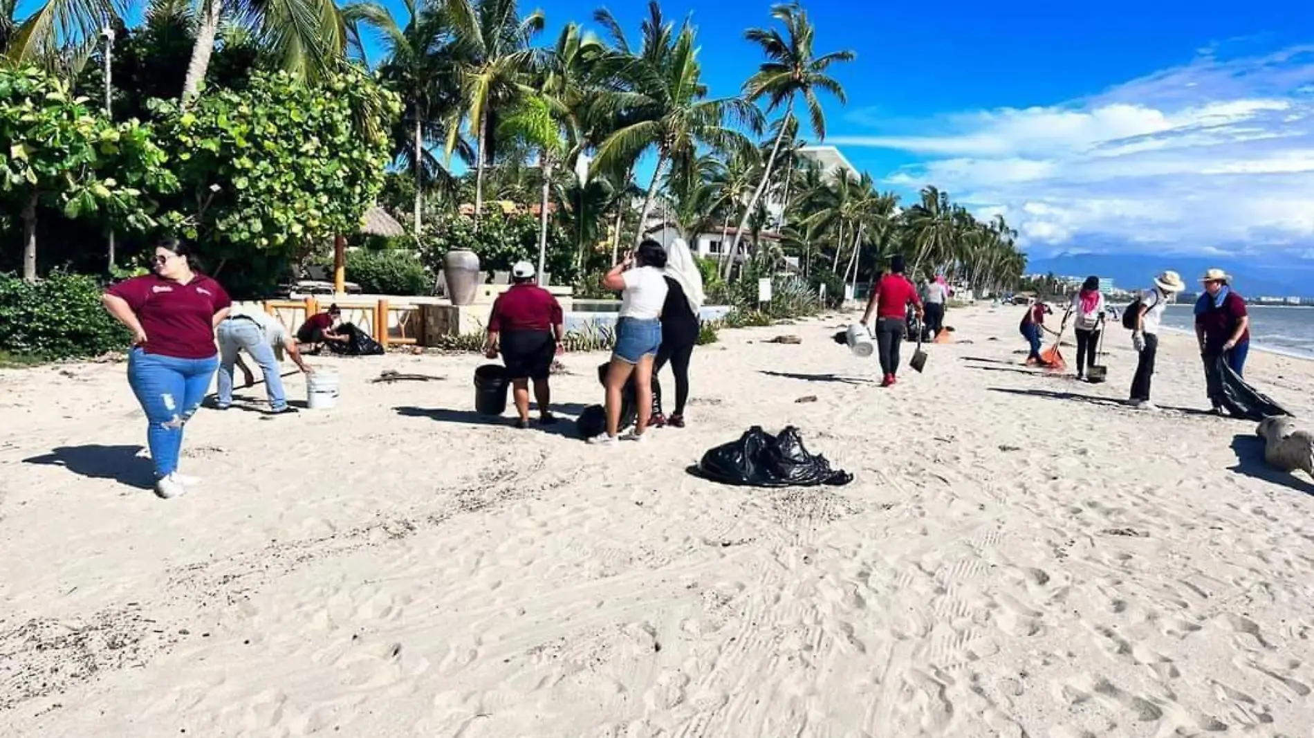 Limpieza en playas de Nayarit